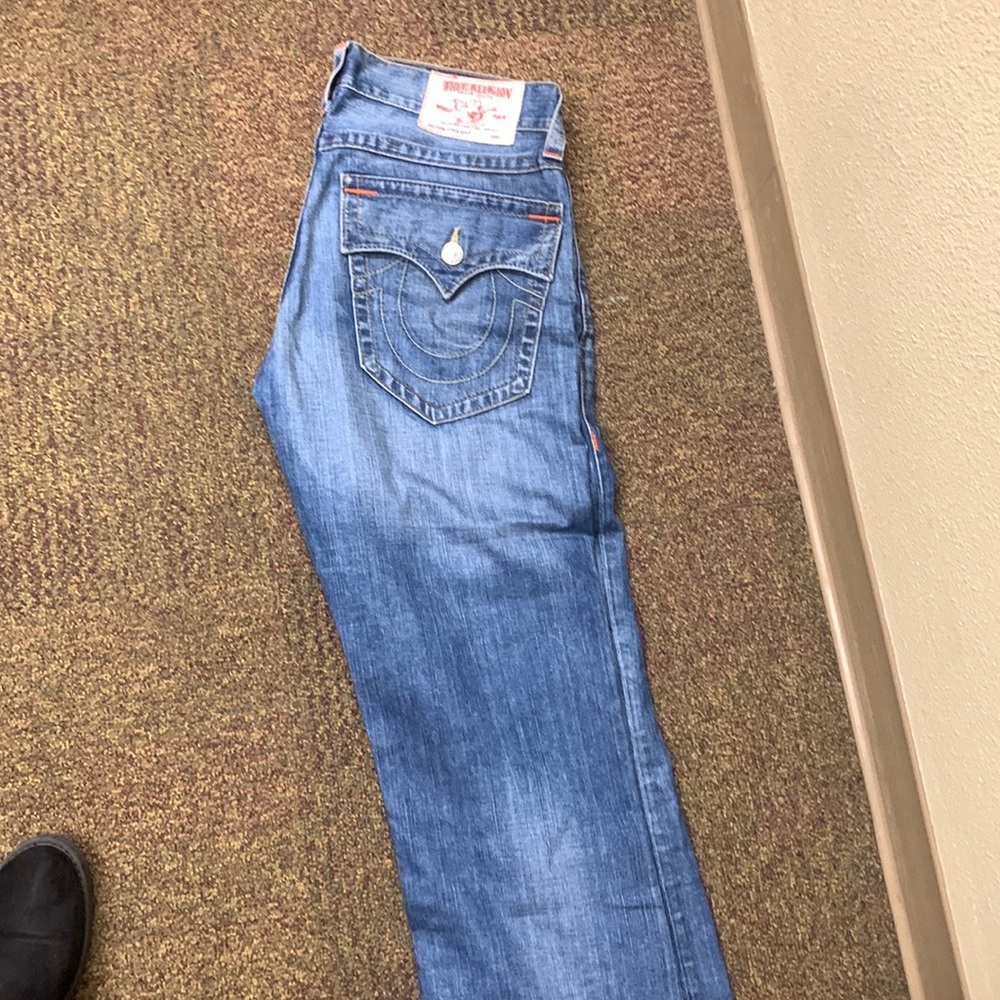 Men’s true religion jeans. Size 33w